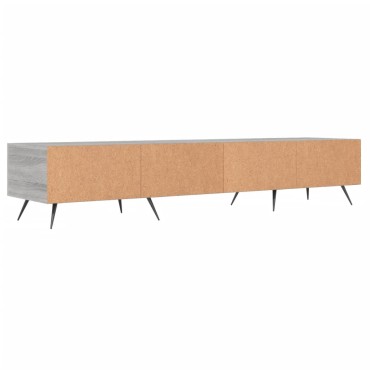 vidaXL Έπιπλο Τηλεόρασης Γκρι Sonoma 150x36x30cm Επεξεργ. Ξύλο