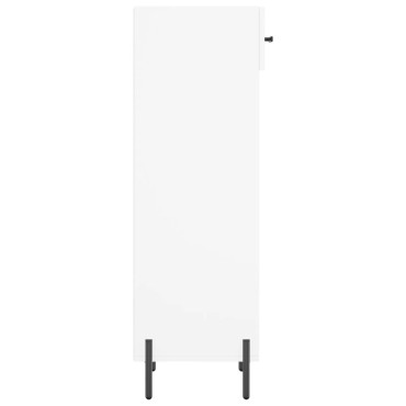 vidaXL Παπουτσοθήκη Λευκή 30x35x105cm από Επεξεργασμένο Ξύλο