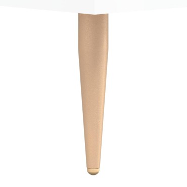 vidaXL Παπουτσοθήκη Γυαλιστερό Λευκό 30x35x105cm Επεξεργασμένο Ξύλο 1 τεμ.