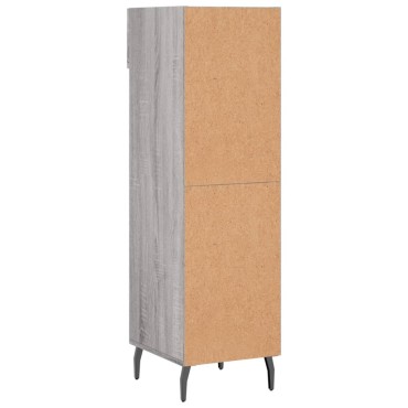 vidaXL Παπουτσοθήκη Γκρι Sonoma 30x35x105cm από Επεξεργασμένο Ξύλο 1 τεμ.