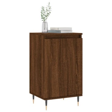 vidaXL Συρταριέρα Καφέ Δρυς 40x35x70cm από Επεξεργασμένο Ξύλο 1 τεμ.