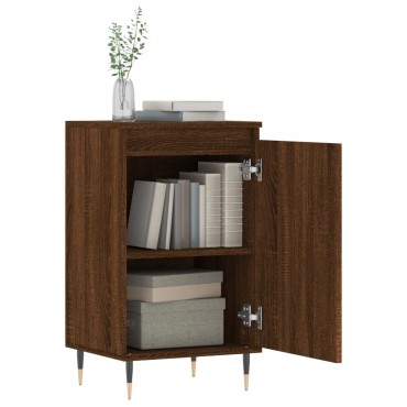 vidaXL Συρταριέρα Καφέ Δρυς 40x35x70cm από Επεξεργασμένο Ξύλο 1 τεμ.