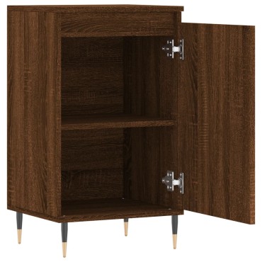 vidaXL Συρταριέρα Καφέ Δρυς 40x35x70cm από Επεξεργασμένο Ξύλο 1 τεμ.