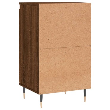 vidaXL Συρταριέρα Καφέ Δρυς 40x35x70cm από Επεξεργασμένο Ξύλο 1 τεμ.