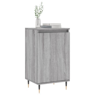 vidaXL Ντουλάπια 2 τεμ. Γκρι Sonoma 40x35x70cm Επεξεργασμένο Ξύλο