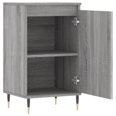 vidaXL Ντουλάπια 2 τεμ. Γκρι Sonoma 40x35x70cm Επεξεργασμένο Ξύλο