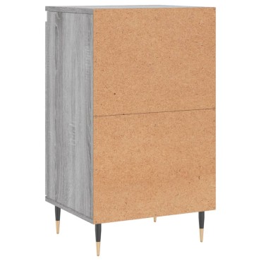 vidaXL Ντουλάπια 2 τεμ. Γκρι Sonoma 40x35x70cm Επεξεργασμένο Ξύλο