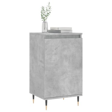 vidaXL Συρταριέρα Γκρι Σκυροδ. 40x35x70cm από Επεξεργασμένο Ξύλο 1 τεμ.