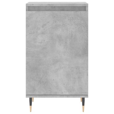 vidaXL Συρταριέρα Γκρι Σκυροδ. 40x35x70cm από Επεξεργασμένο Ξύλο 1 τεμ.