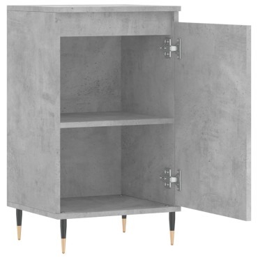 vidaXL Συρταριέρα Γκρι Σκυροδ. 40x35x70cm από Επεξεργασμένο Ξύλο 1 τεμ.