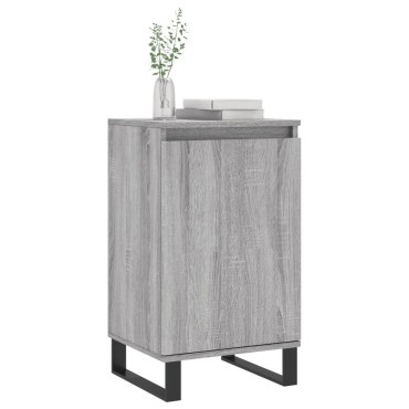vidaXL Ντουλάπια 2 τεμ. Γκρι Sonoma 40x35x70cm Επεξεργασμένο Ξύλο