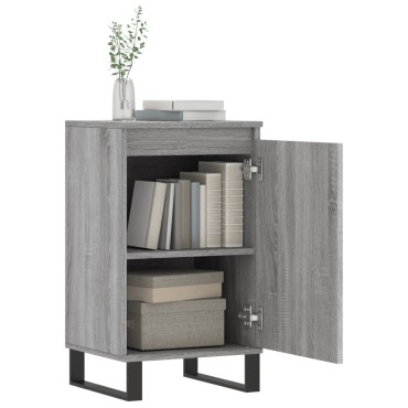 vidaXL Ντουλάπια 2 τεμ. Γκρι Sonoma 40x35x70cm Επεξεργασμένο Ξύλο