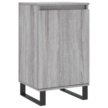 vidaXL Ντουλάπια 2 τεμ. Γκρι Sonoma 40x35x70cm Επεξεργασμένο Ξύλο