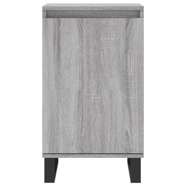 vidaXL Ντουλάπια 2 τεμ. Γκρι Sonoma 40x35x70cm Επεξεργασμένο Ξύλο