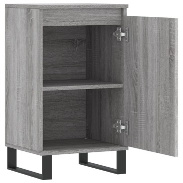 vidaXL Ντουλάπια 2 τεμ. Γκρι Sonoma 40x35x70cm Επεξεργασμένο Ξύλο