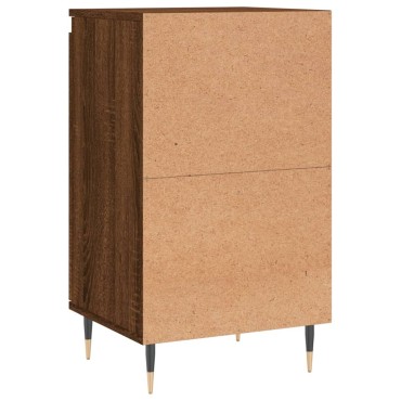 vidaXL Ντουλάπια 2 τεμ. Καφέ Δρυς 40x35x70cm από Επεξεργασμένο Ξύλο