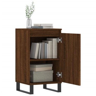 vidaXL Ντουλάπια 2 τεμ. Καφέ Δρυς 40x35x70cm από Επεξεργασμένο Ξύλο