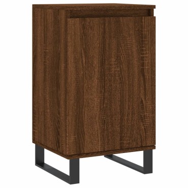 vidaXL Ντουλάπια 2 τεμ. Καφέ Δρυς 40x35x70cm από Επεξεργασμένο Ξύλο