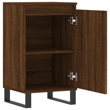 vidaXL Ντουλάπια 2 τεμ. Καφέ Δρυς 40x35x70cm από Επεξεργασμένο Ξύλο