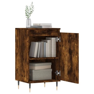vidaXL Ντουλάπια 2 τεμ. Καπνιστή Δρυς 40x35x70cm από Επεξεργ. Ξύλο