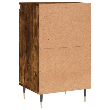 vidaXL Ντουλάπια 2 τεμ. Καπνιστή Δρυς 40x35x70cm από Επεξεργ. Ξύλο