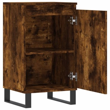 vidaXL Ντουλάπια 2 τεμ. Καπνιστή Δρυς 40x35x70cm από Επεξεργ. Ξύλο