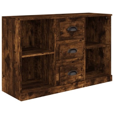 vidaXL Μπουφές Καπνιστή Δρυς 104x35,5x67,5cm Επεξεργασμένο Ξύλο 1 τεμ.
