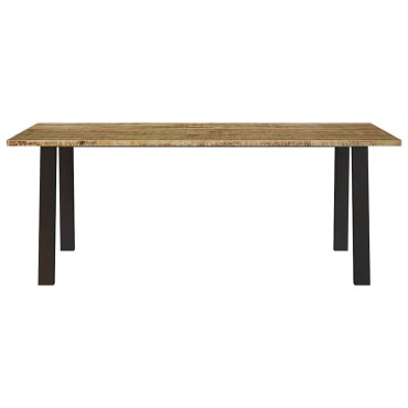 vidaXL Τραπεζαρία 200x90x75cm από Μασίφ Ξύλο Ακακίας 1 τεμ.