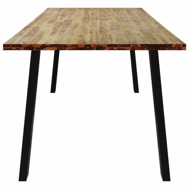 vidaXL Τραπεζαρία 200x90x75cm από Μασίφ Ξύλο Ακακίας 1 τεμ.