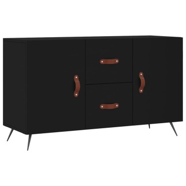 vidaXL Ντουλάπι Μαύρο 100x36x60cm από Επεξεργασμένο Ξύλο 1 τεμ.