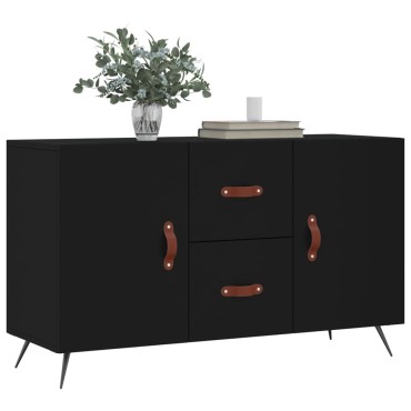 vidaXL Ντουλάπι Μαύρο 100x36x60cm από Επεξεργασμένο Ξύλο 1 τεμ.