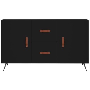 vidaXL Ντουλάπι Μαύρο 100x36x60cm από Επεξεργασμένο Ξύλο 1 τεμ.