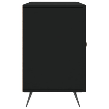 vidaXL Ντουλάπι Μαύρο 100x36x60cm από Επεξεργασμένο Ξύλο 1 τεμ.