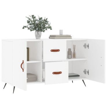 vidaXL Ντουλάπι Λευκό 100x36 x60cm Επεξεργασμένο Ξύλο 1 τεμ.