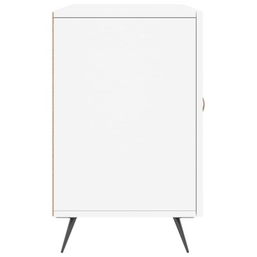 vidaXL Ντουλάπι Λευκό 100x36 x60cm Επεξεργασμένο Ξύλο 1 τεμ.