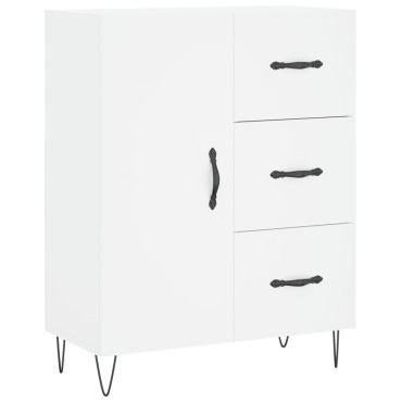 vidaXL Ντουλάπι Λευκό 69,5x34x90cm από Επεξεργασμένο Ξύλο 1 τεμ.