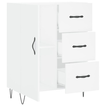 vidaXL Ντουλάπι Λευκό 69,5x34x90cm από Επεξεργασμένο Ξύλο 1 τεμ.