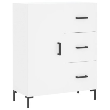 vidaXL Ντουλάπι Λευκό 69,5x34x90cm από Επεξεργασμένο Ξύλο 1 τεμ.