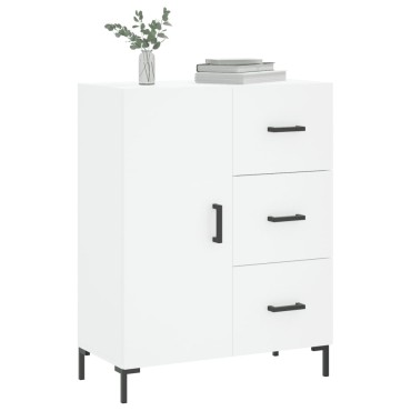 vidaXL Ντουλάπι Λευκό 69,5x34x90cm από Επεξεργασμένο Ξύλο 1 τεμ.