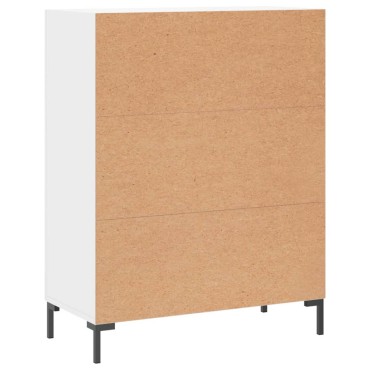 vidaXL Ντουλάπι Λευκό 69,5x34x90cm από Επεξεργασμένο Ξύλο 1 τεμ.