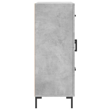 vidaXL Ντουλάπι Γκρι Σκυροδέματος 69,5x34x90cm Επεξεργασμένο Ξύλο 1 τεμ.