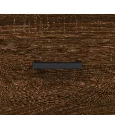 vidaXL Ντουλάπι Καφέ Δρυς 69,5x34x90cm Επεξεργασμένο Ξύλο 1 τεμ.