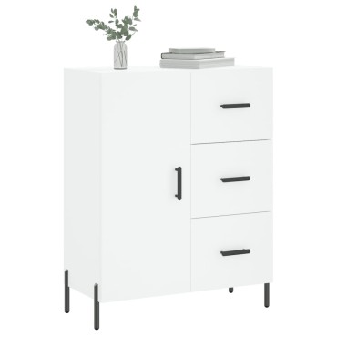 vidaXL Ντουλάπι Λευκό 69,5x34x90cm από Επεξεργασμένο Ξύλο 1 τεμ.