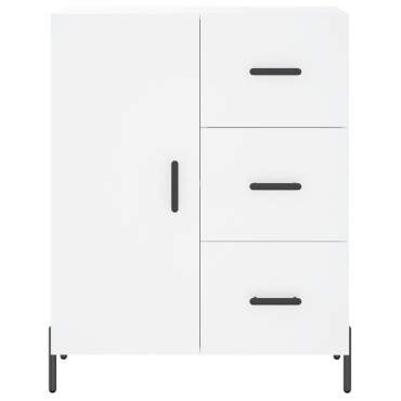 vidaXL Ντουλάπι Λευκό 69,5x34x90cm από Επεξεργασμένο Ξύλο 1 τεμ.
