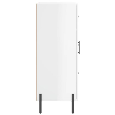 vidaXL Ντουλάπι Γυαλιστερό Λευκό 69,5x34x90cm Επεξεργασμένο Ξύλο 1 τεμ.