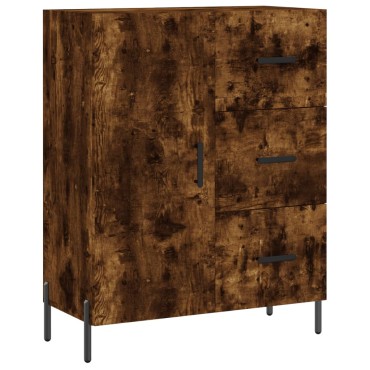 vidaXL Ντουλάπι Καπνιστή Δρυς 69,5x34x90cm Επεξεργασμένο Ξύλο 1 τεμ.