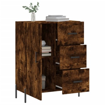 vidaXL Ντουλάπι Καπνιστή Δρυς 69,5x34x90cm Επεξεργασμένο Ξύλο 1 τεμ.