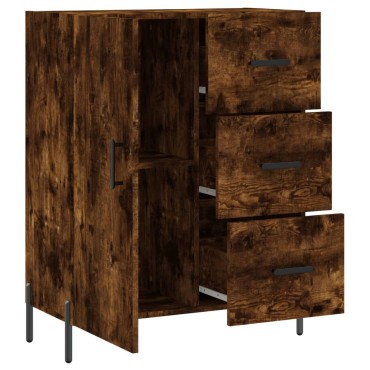 vidaXL Ντουλάπι Καπνιστή Δρυς 69,5x34x90cm Επεξεργασμένο Ξύλο 1 τεμ.