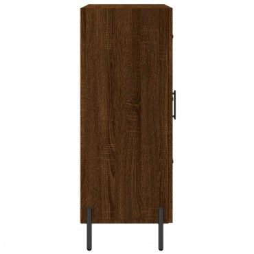 vidaXL Ντουλάπι Καφέ Δρυς 69,5x34x90cm Επεξεργασμένο Ξύλο 1 τεμ.