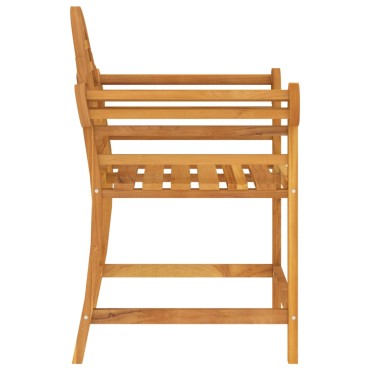 vidaXL Καρέκλα Κήπου 88x60x92cm από Μασίφ Ξύλο Teak 1 τεμ.